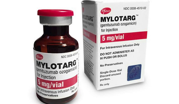 Gemtuzumab ozogamicin (Mylotarg)