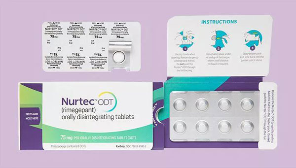 偏头痛福音！治疗偏头痛口服药Nurtec，发作天数减少一半！